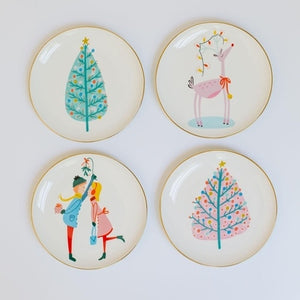 Mary Square - Plate Appetizer Christmas Variants