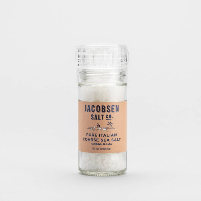 Jacobsen Salt Co. - Pure Italian Coarse Sea Salt Grinder