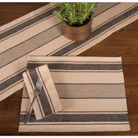 Home Collections By Rahgu - Up Country Stripe Placemat 14x18