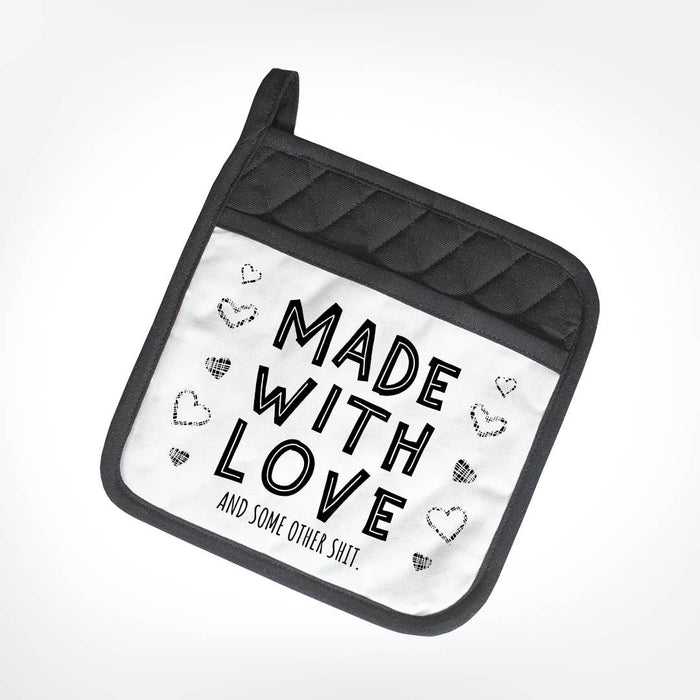 Twisted Wares - Made With Love Potholder