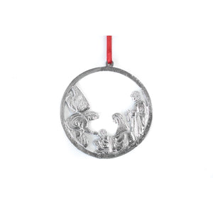 House of Morgan Pewter - Nativity Ornament