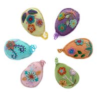 Ornaments 4 Orphans - Assorted Easter Egg Ornaments W/ Colorful Designs