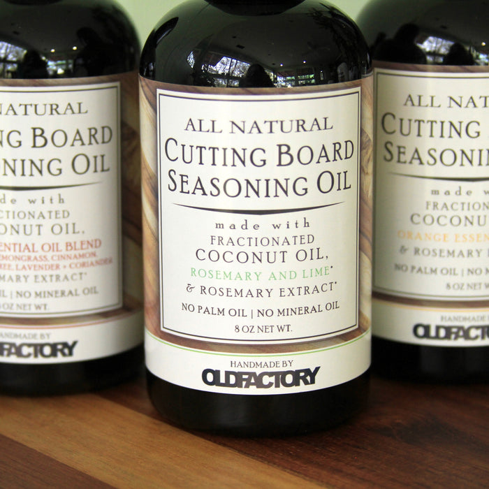 Old Factory Soap + Parousia Perfumes - All Natural Cutting Board Seasoning Oil - Chef's Blend