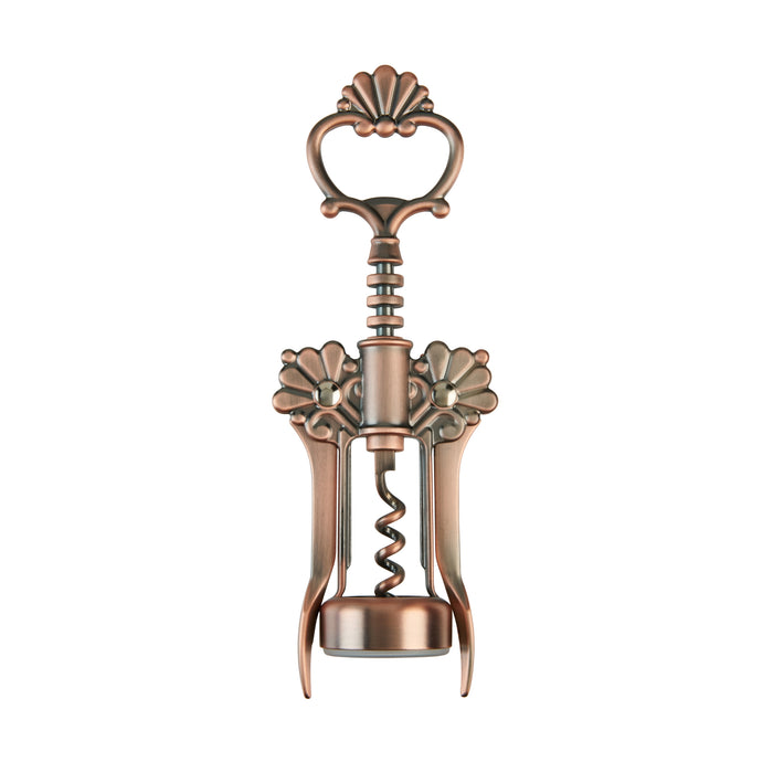 Twine - Brushed Copper Filigree Winged Corkscrew by Twine