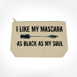 Twisted Wares - I Like My Mascara as Black as My Soul Bitch Bag