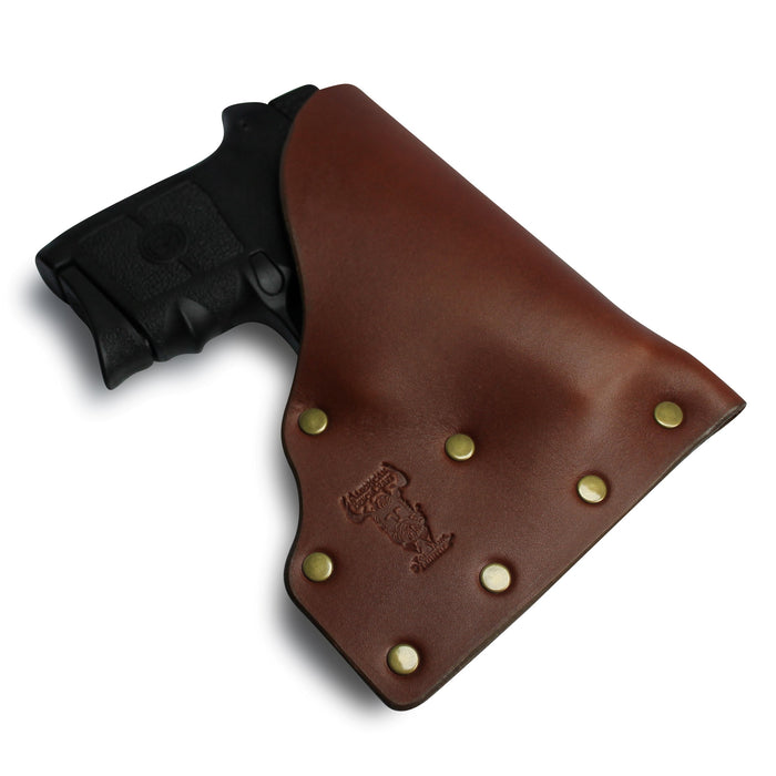 American Bench Craft - Concealed Carry Riveted Leather Pocket Holster (Brown)