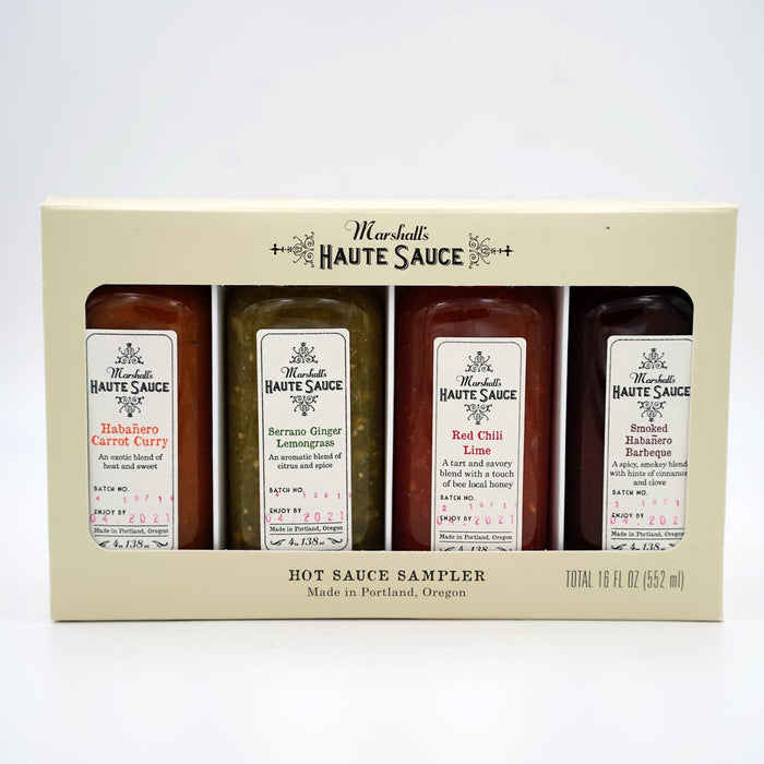 Marshall's Haute Sauce - Hot Sauce Sampler Pack