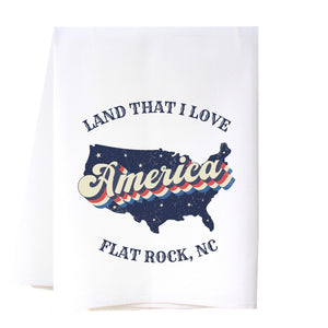 Southern Sisters Home - America Flour Sack Towel