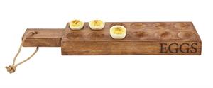 Mud Pie - Wood Deviled Egg Tray