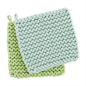 Mud Pie - Crochet Pot Holders (Assorted Colors & Patterns) – Sass at Home