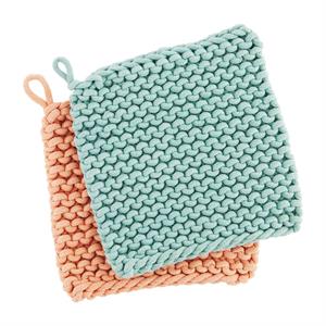 Mud Pie - Crochet Pot Holders (Assorted Colors & Patterns) – Sass at Home