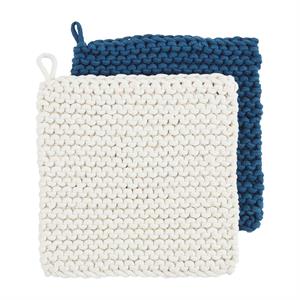 Square Cotton Crochet Pot Holders