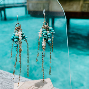 Derive Jewelry - Blue Lagoon Earrings