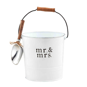 Mud Pie - Mr. & Mrs. Ice Bucket