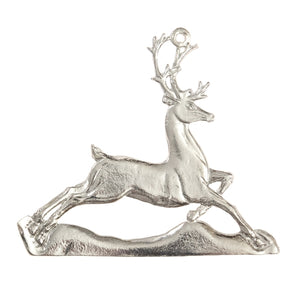 House of Morgan Pewter - Reindeer Ornament