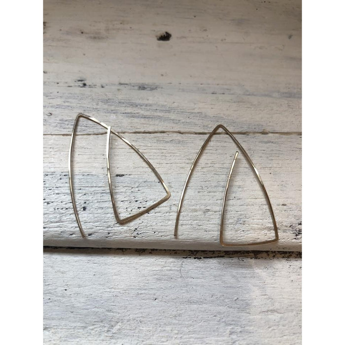 Derive Jewelry - Triangle Threader Earrings
