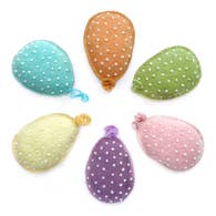 Ornaments 4 Orphans - Assorted Easter Egg Ornaments W/ White Dots
