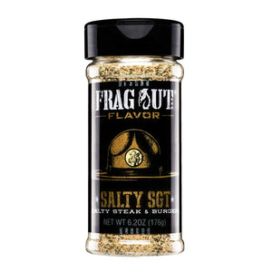 Frag Out Flavor - 8fl oz Salty SGT - Salty Steak & Burger Seasoning