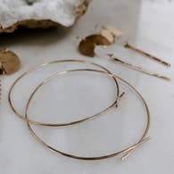 Derive Jewelry - Hoop Threader Earrings