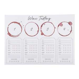 Creative Brands - Wine Tasting Placemat