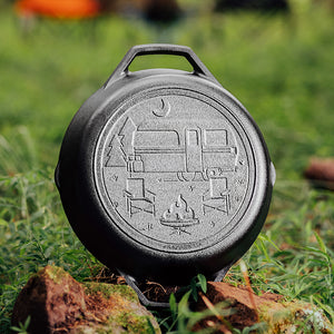 Lodge - 10.25 Inch Cast Iron Dual Handle Camper Pan