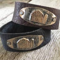 Buffalo Girls Salvage - Leather Bracelet
