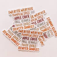 Maddie Green Designs - Fall Stickers