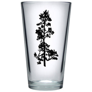 Salty Raven - Pine Tree Pint Glass