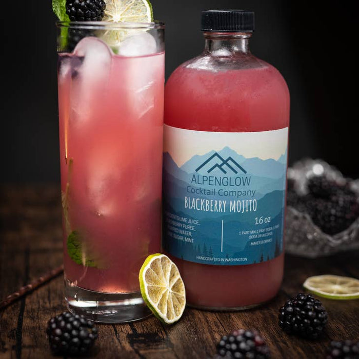 Alpenglow Cocktail Company - Blackberry Mojito