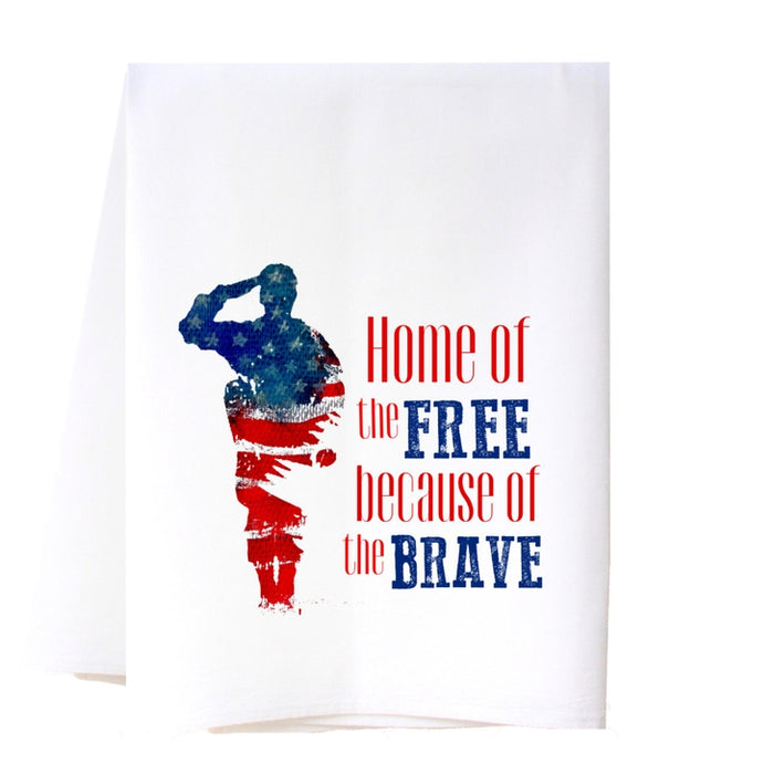 Southern Sisters Home - Home Of The Free Flour Sack Towel