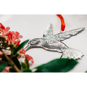 House of Morgan Pewter - Hummingbird Ornament