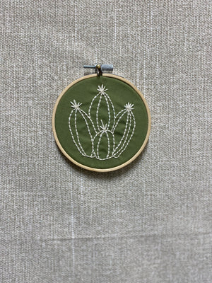 Sass At Home - Plant Friends Embroidery Hoop Art