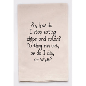 Ellembee Gift - Chips and Salsa-Tea Towel